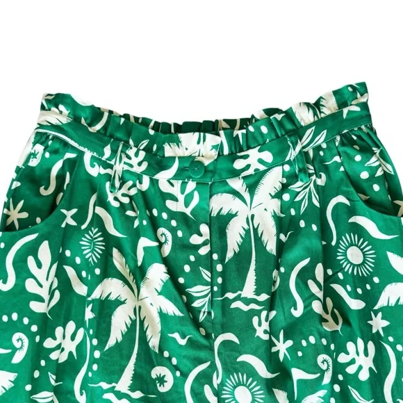 Anthropologie Corey Lynn Calter Paperbag Barrel Pants | LARGE NWT - Picture 5 of 11